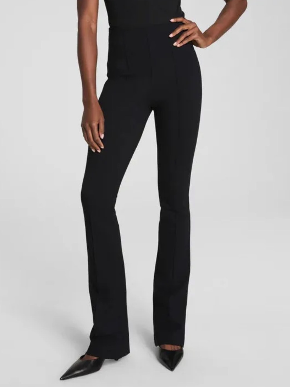 SPANsupersmooth™ PerfectFit Ponte Micro Flare
Pant | Classic Black XS Tall